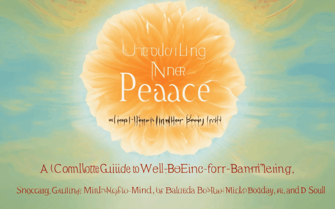 Unveiling Well-Being for Inner Peace: A Complete Guide to Balancing Mind, Body, and Soul