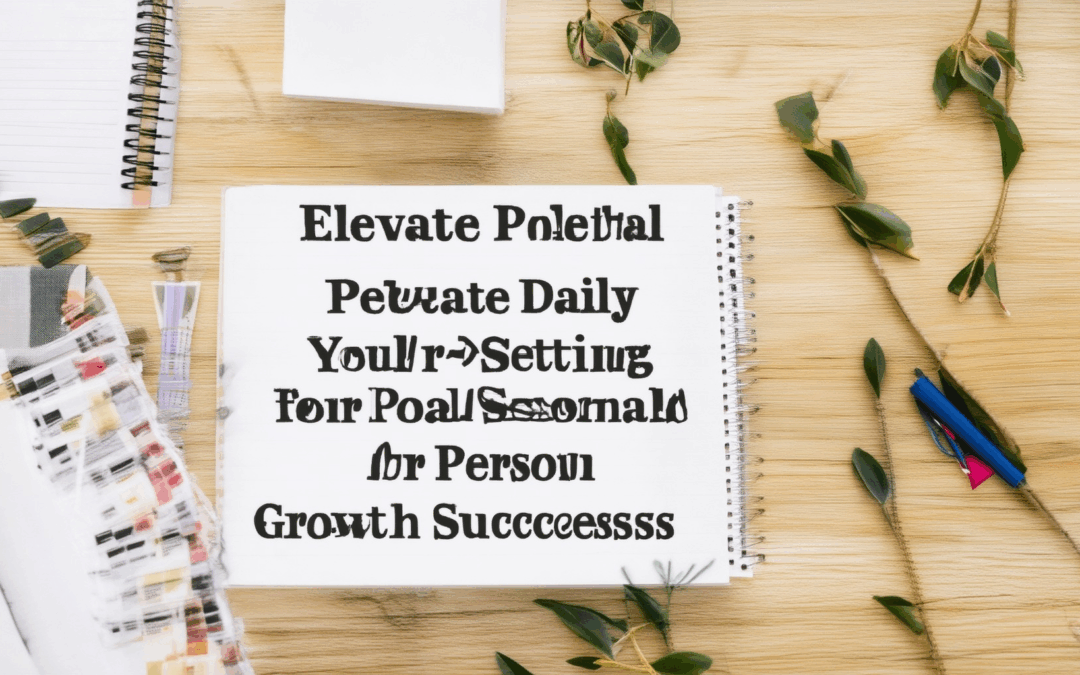 Elevate Your Potential: Daily Goal Setting for Personal Growth Success